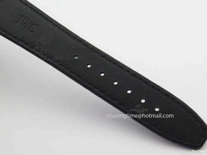 MIROTIME 1227 ZeroBulk Portuguese IW5444 SS Blue Dial On Blue Leather Strap A 7255